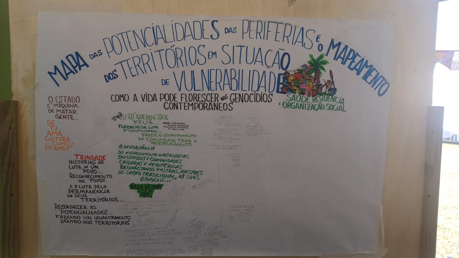 Mesa "Mapa de Potencialidades da Periferia e o mapeamento dos territórios em situação de vulnerabilidade"