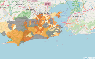 Mapa Retrato da Dengue no Rio de Janeiro