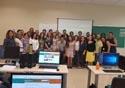 Grupo participante do curso Análise de situação em saúde - clima, ambiente e saúde